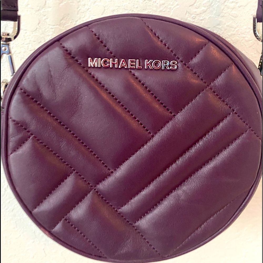 Michael Kors Small Purple Shoulder Bag